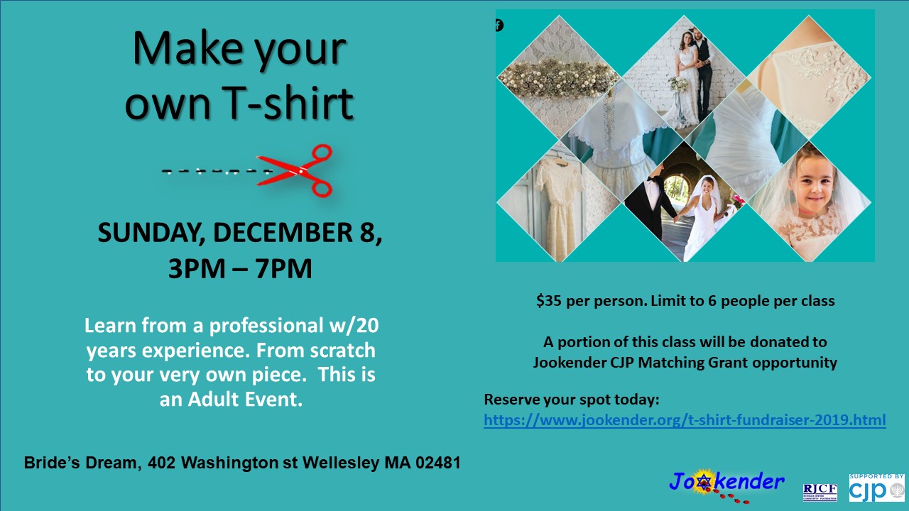 Fundraising Event: Make your own T-shirt