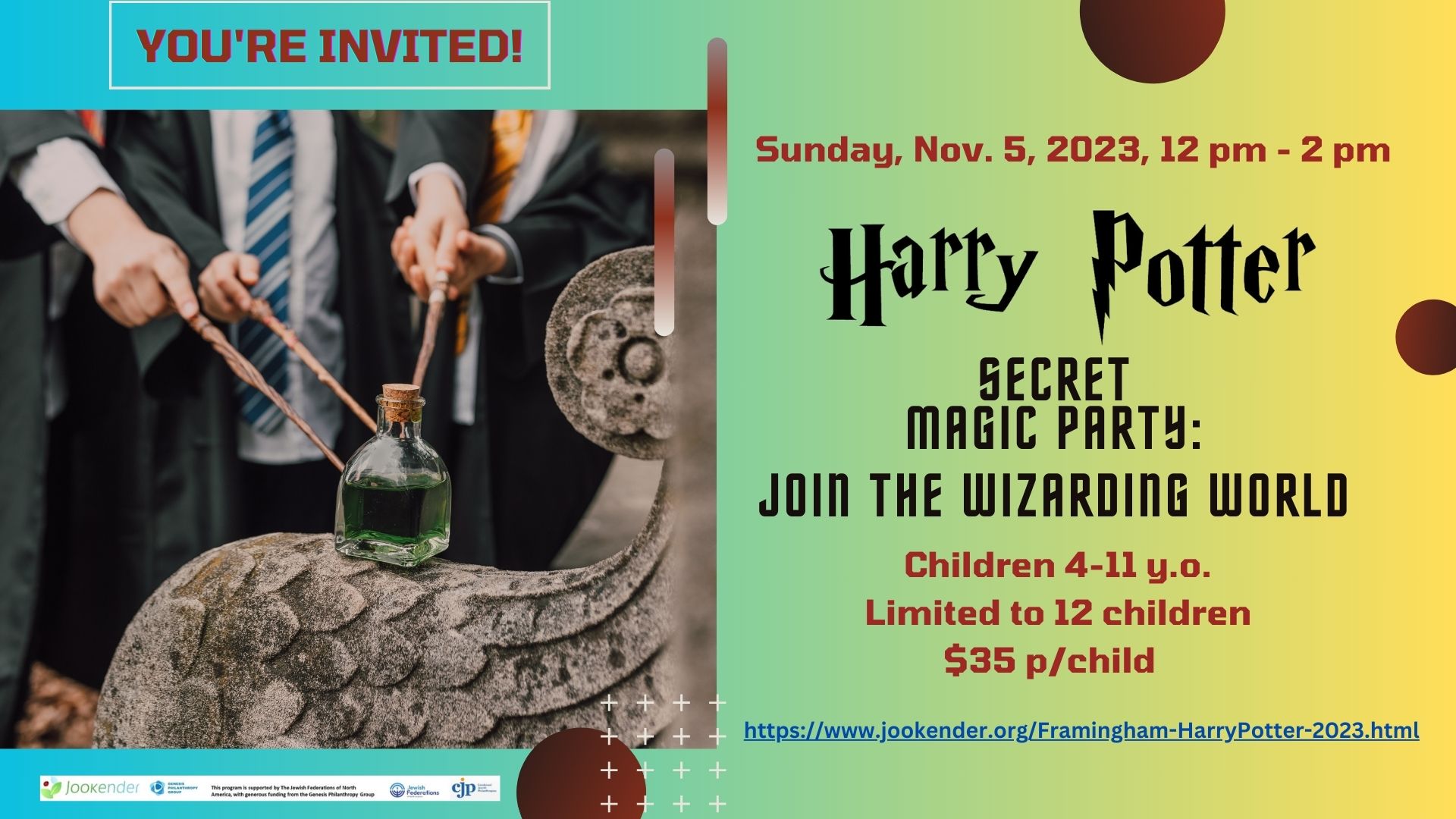 Harry Potter Secret Magic Party