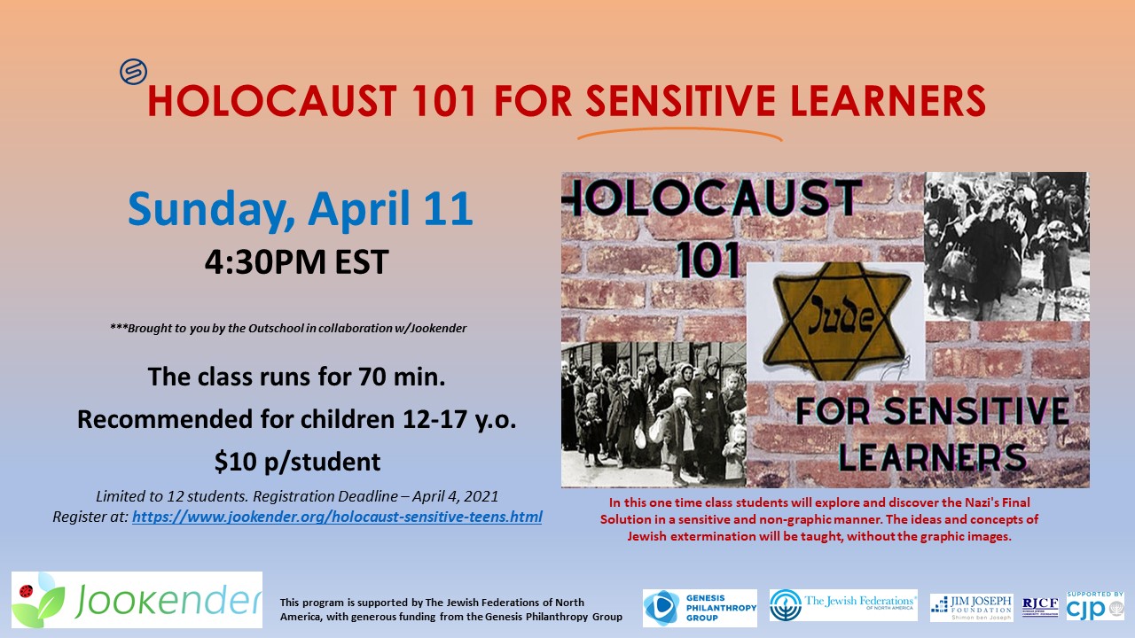 Holocaust 101 for Sensitive Learners
