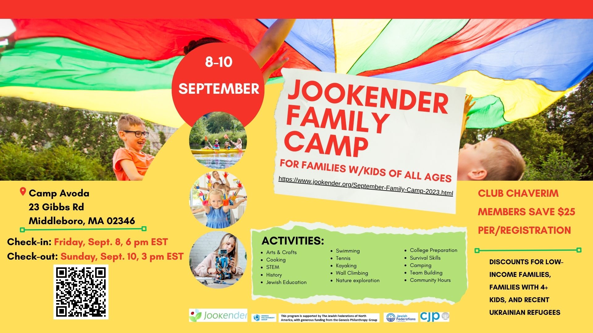 Jookender Family Camp - Add another Participant to your Unit