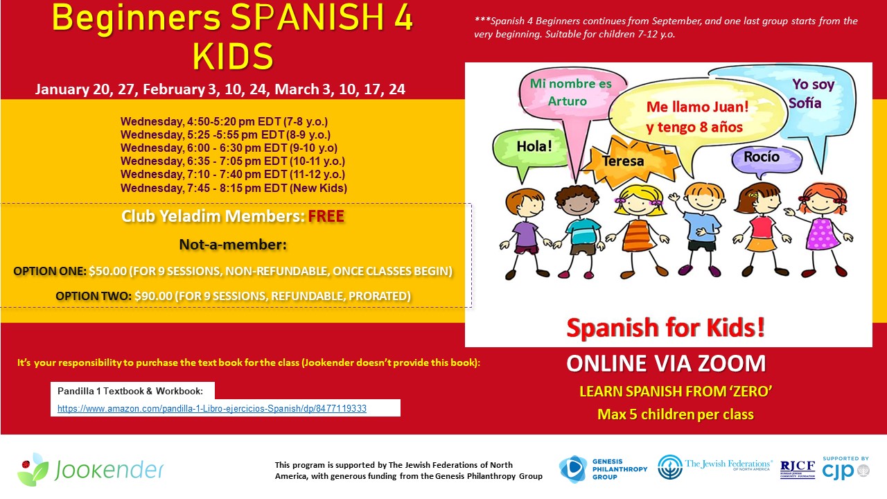 Beginners Spanish 4 Kids
