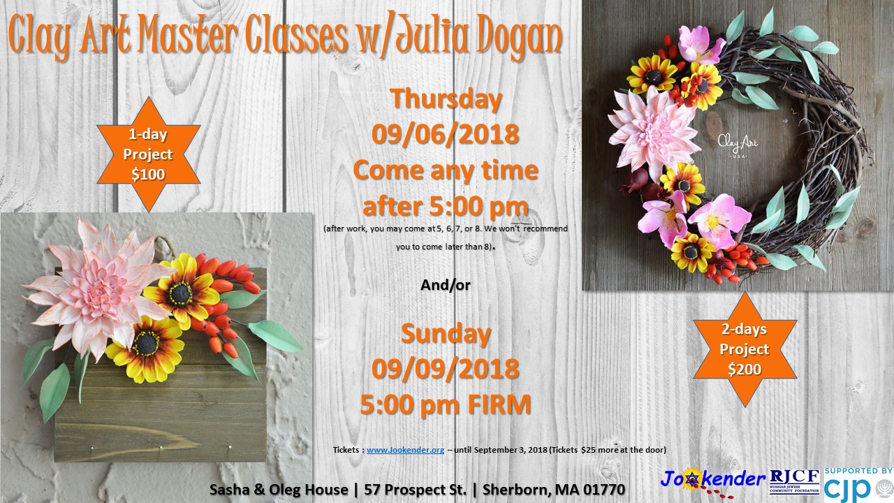 Clay Art Master Classes with Julia Dogan