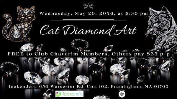 Cat Diamond Art