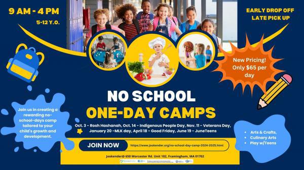 No School One-day Camp