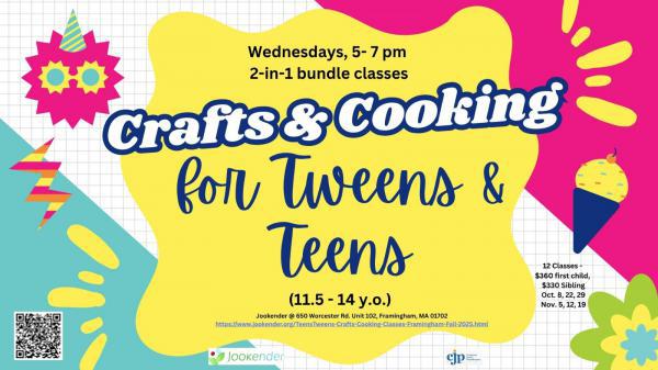 Crafts & Cooking for Tweens & Teens
