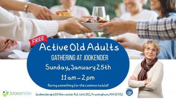 Active Old Adults Gathering at Jookender