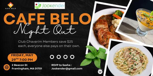 Cafe Belo Night Out