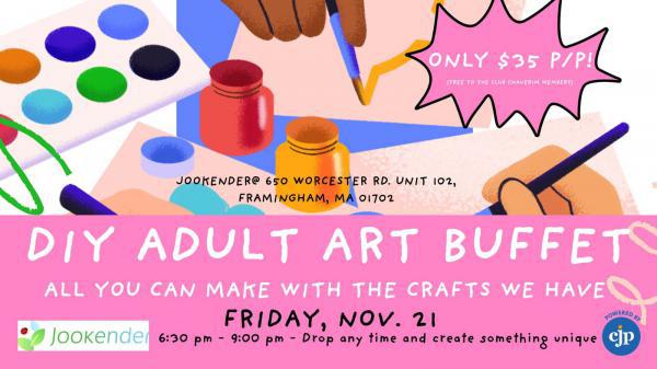 DIY Adult Art Buffet