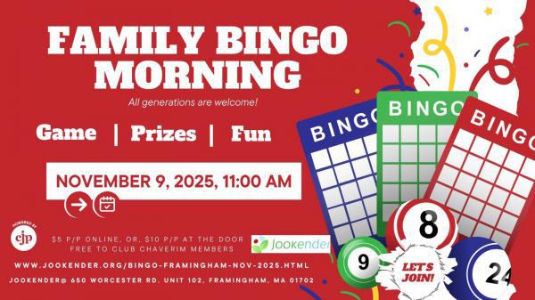 Family Bingo Morning