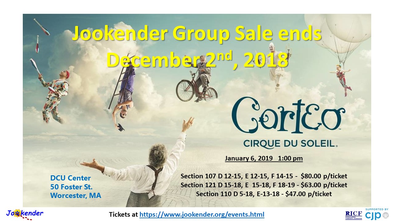 Corteo - Cirque du Soleil - Jookender Group Sale