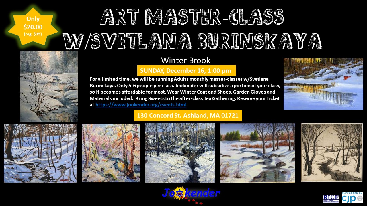 Art Master Class with Svetlana Burinskaya