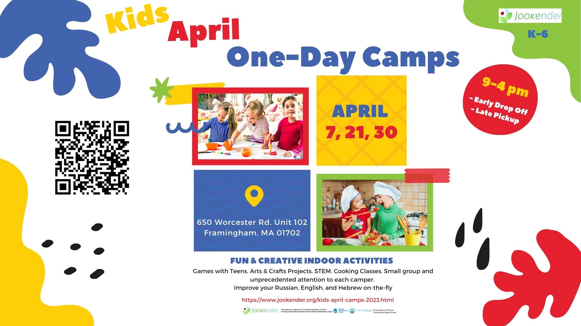 Kids April One-Day Camps