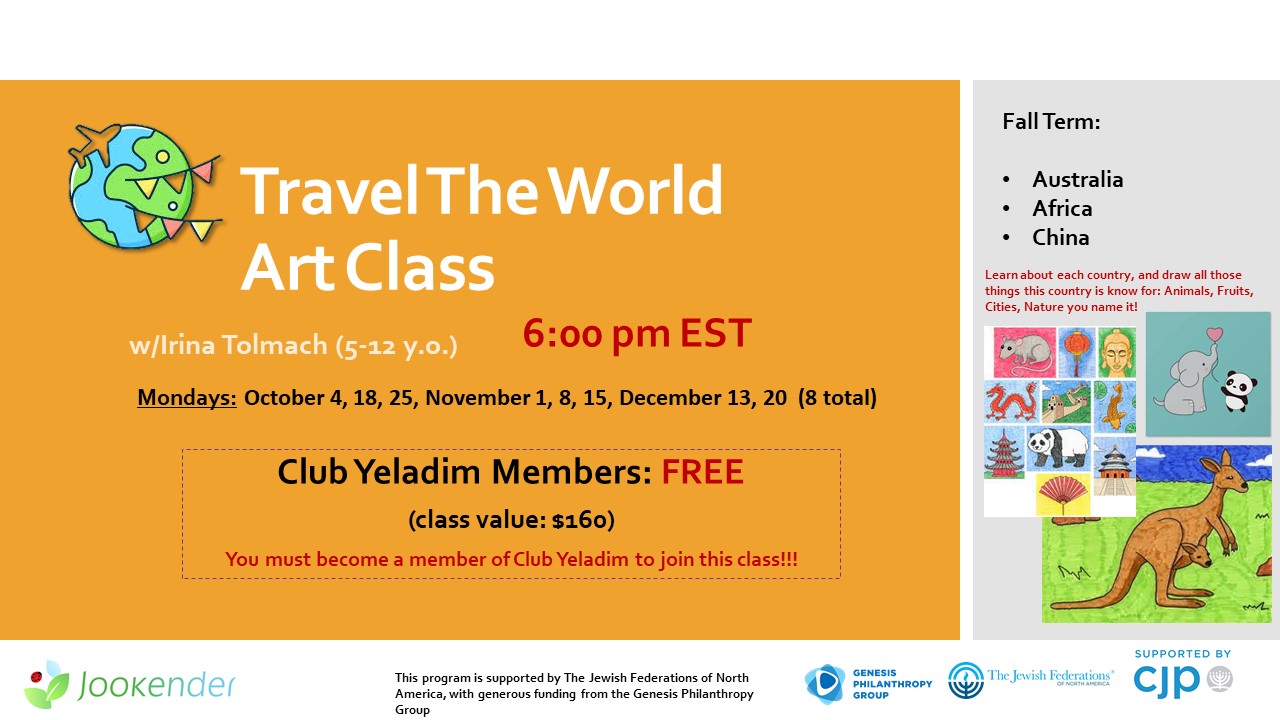 Travel The World Art Class