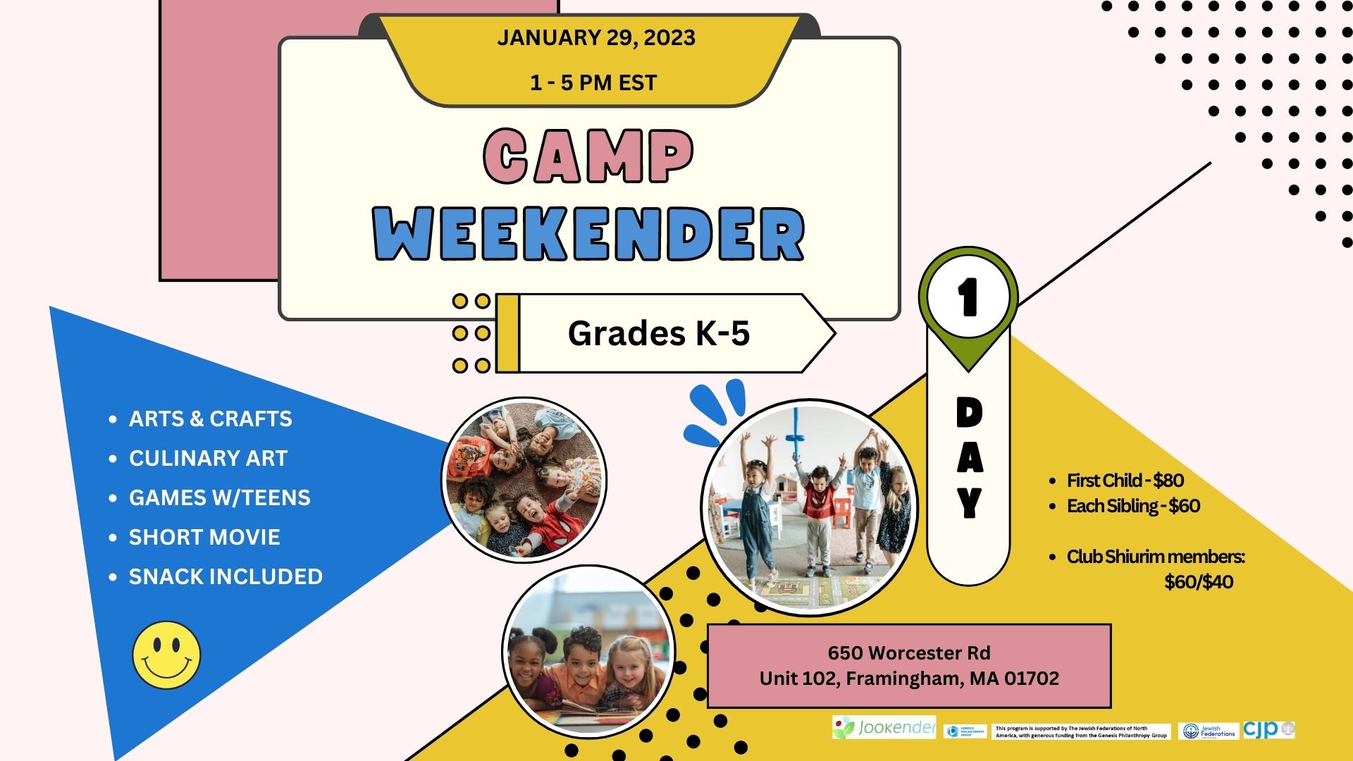 Camp Weekender