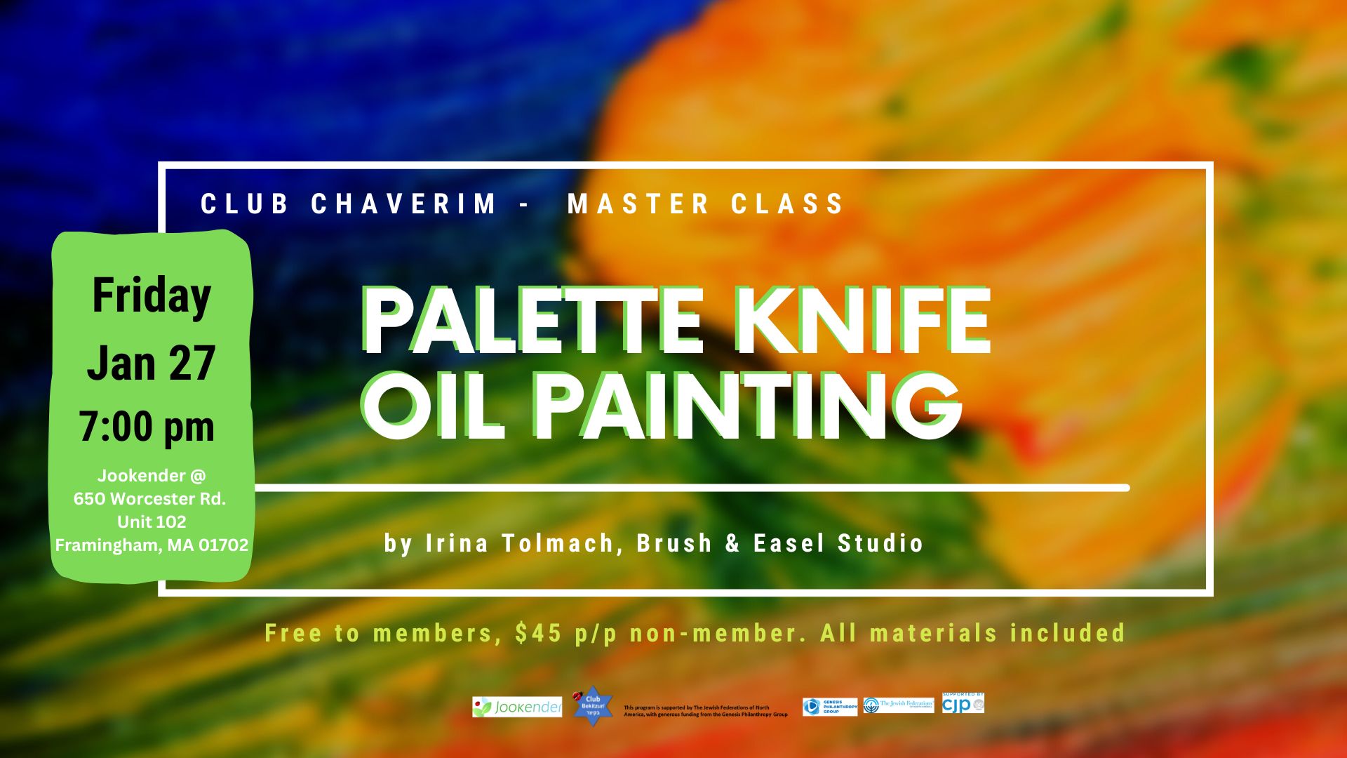Palette Knife Oil Painting