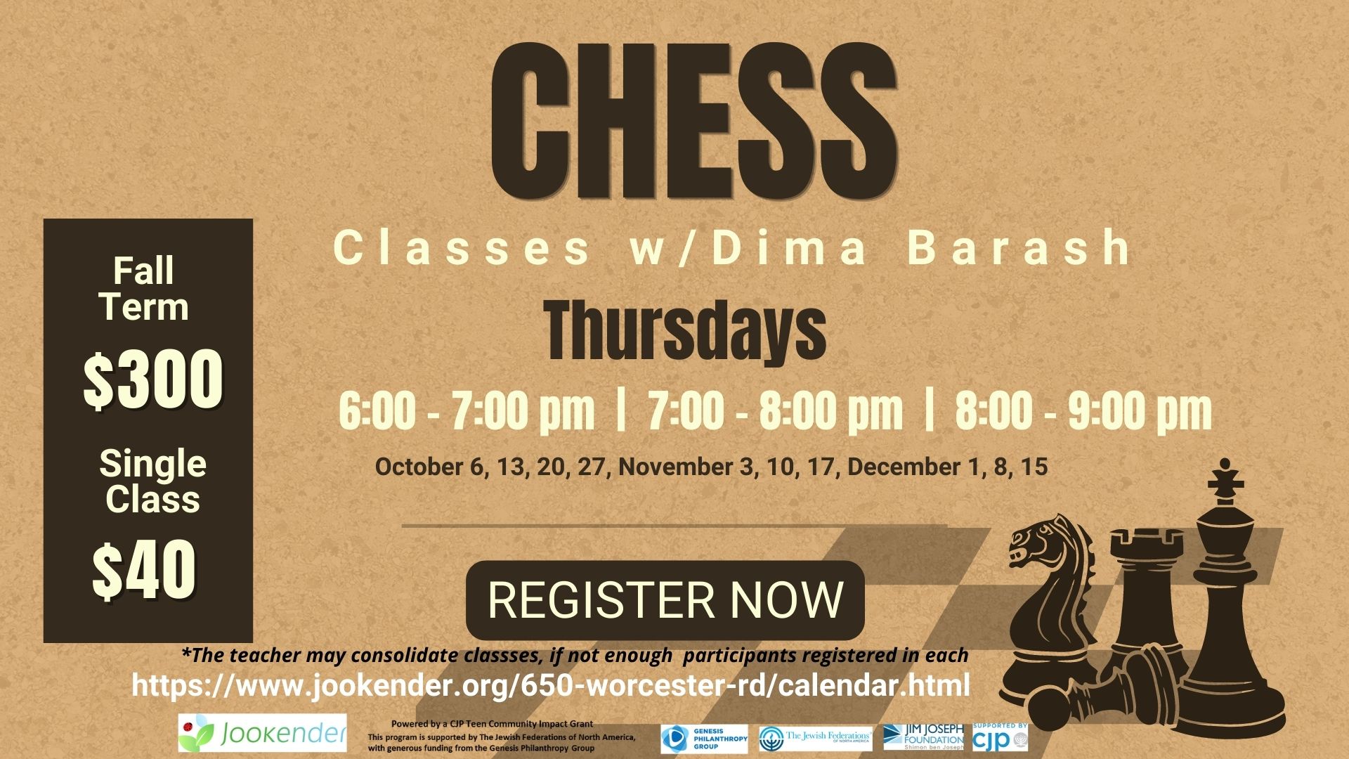 Chess Classes w/Dima Barash