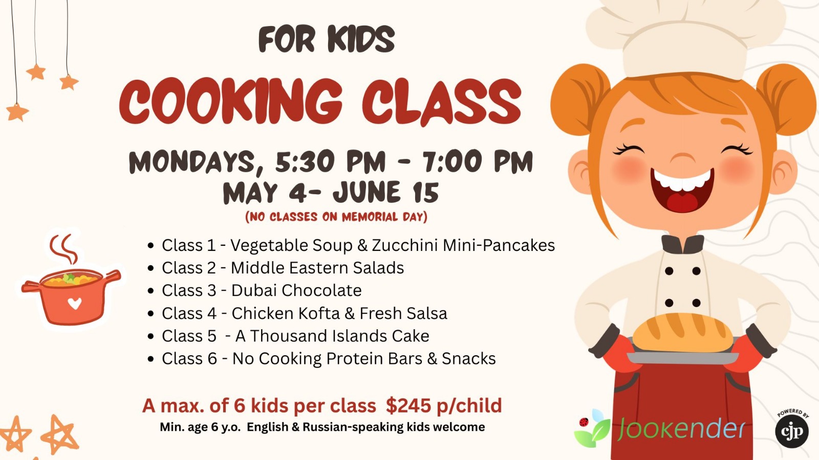 Kids Cooking Classes