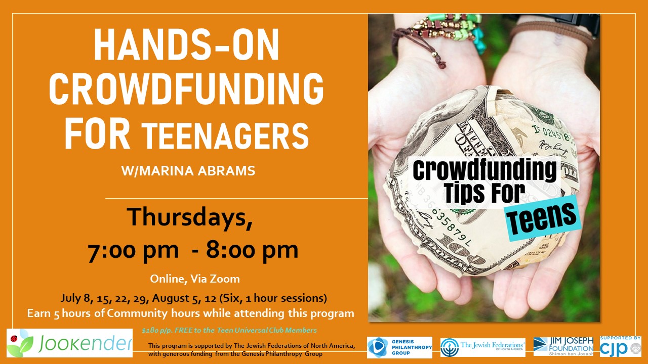 Hands-on Crowdfunding for Teenagers