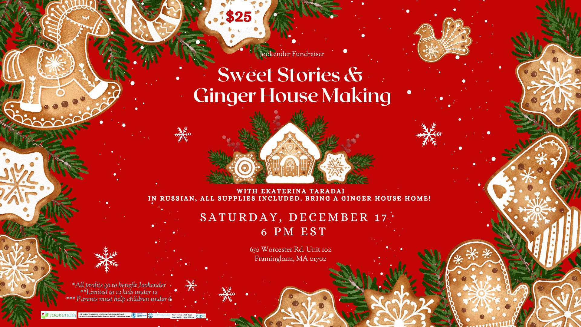 Sweet Stories & Ginger House Making