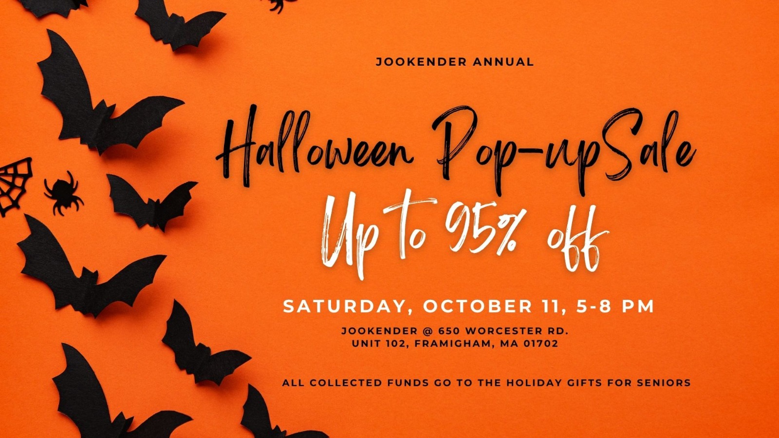 Halloween Pop-up Sale