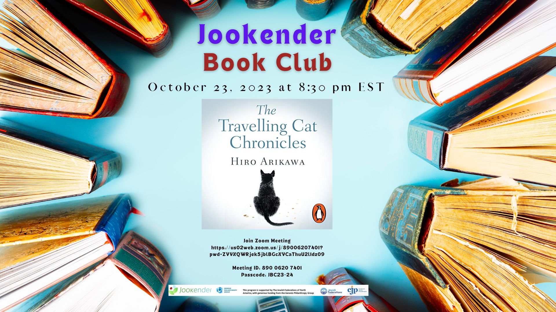 The Traveling Cat Chronicles - Jookender Book Club