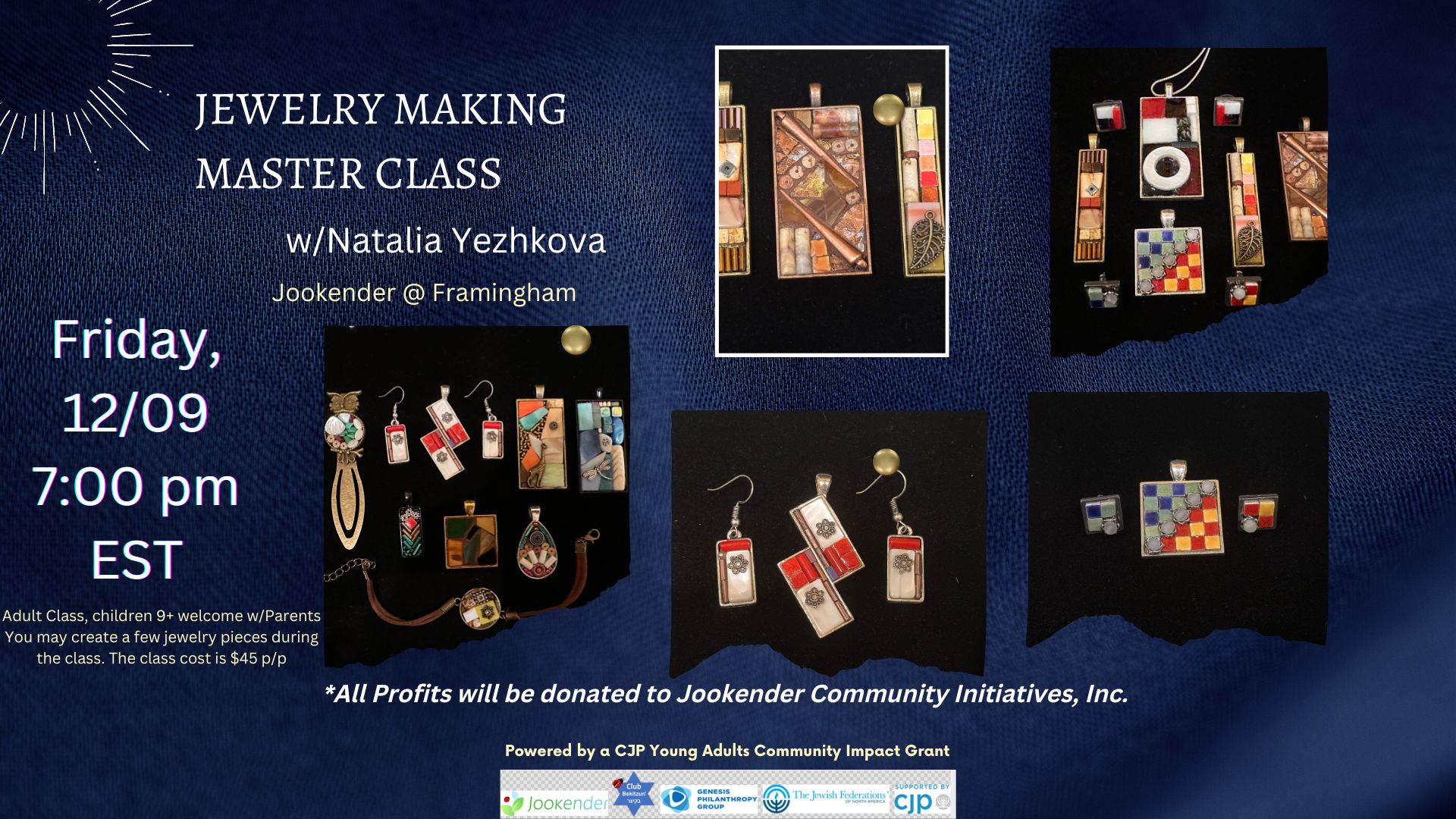 Jewelry Making Master Class