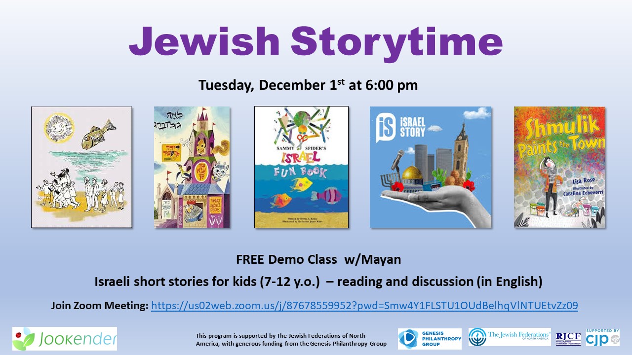 Jewish Storytime