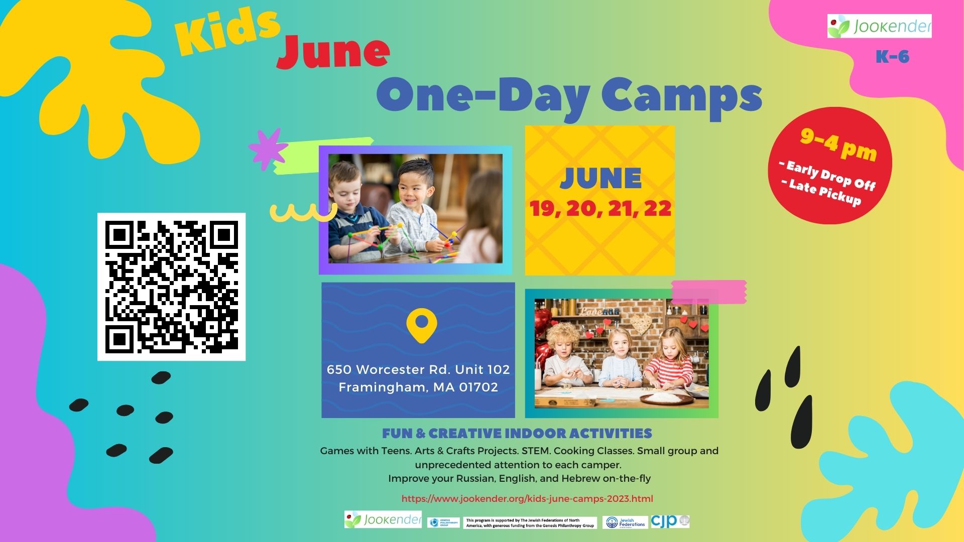 Kids June One-Day Camps