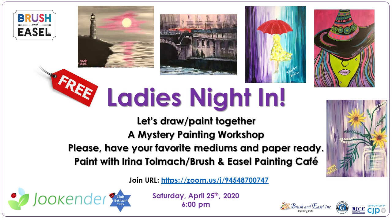 Ladies Night In - A Mystery Painting Workshop