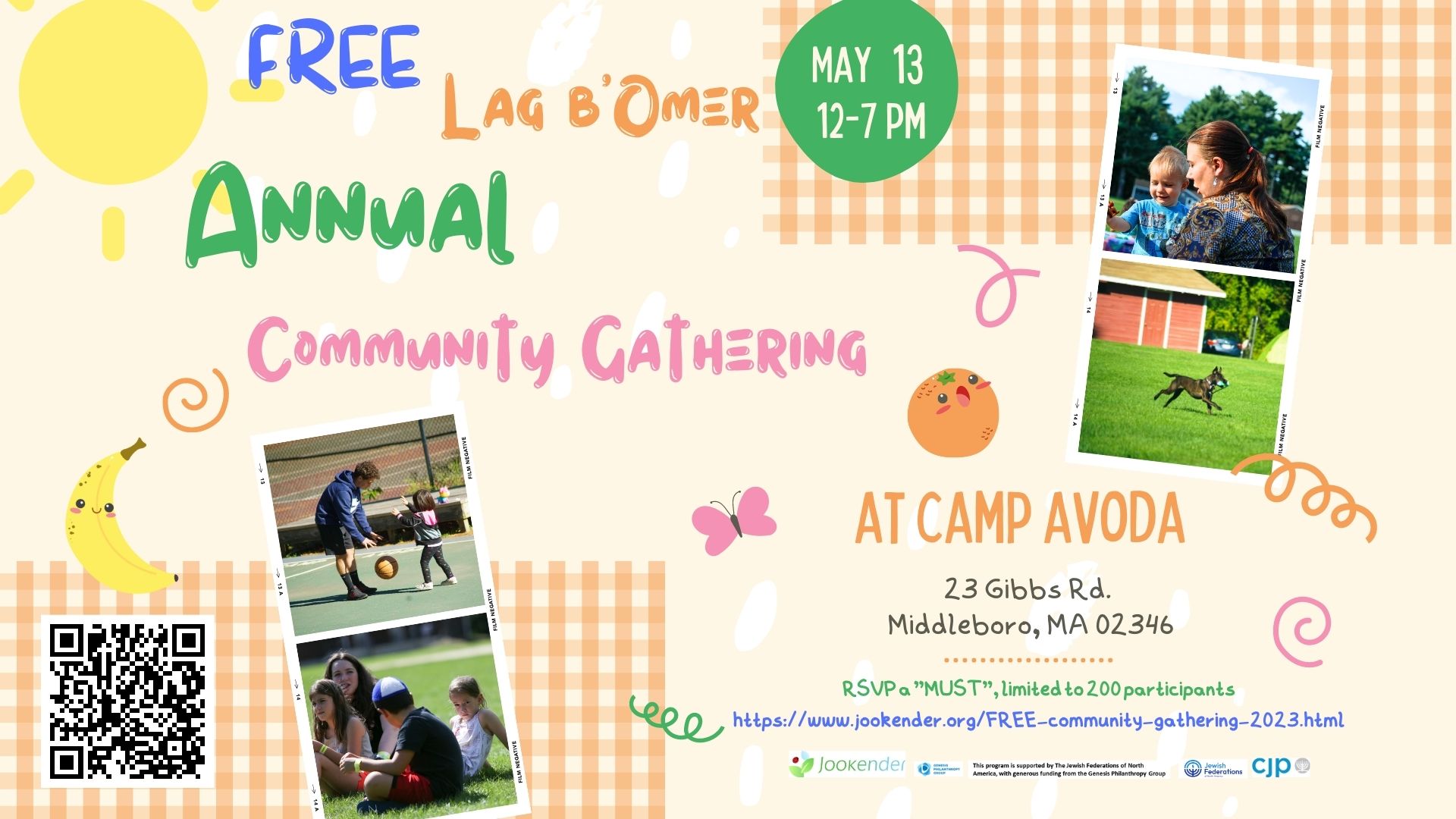 FREE Lag b'Omer Annual Community Gathering