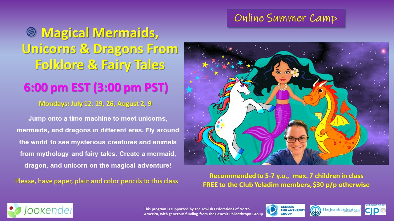 Magical Mermaids, Unicorns & Dragons from Folklore & Fairy Tales