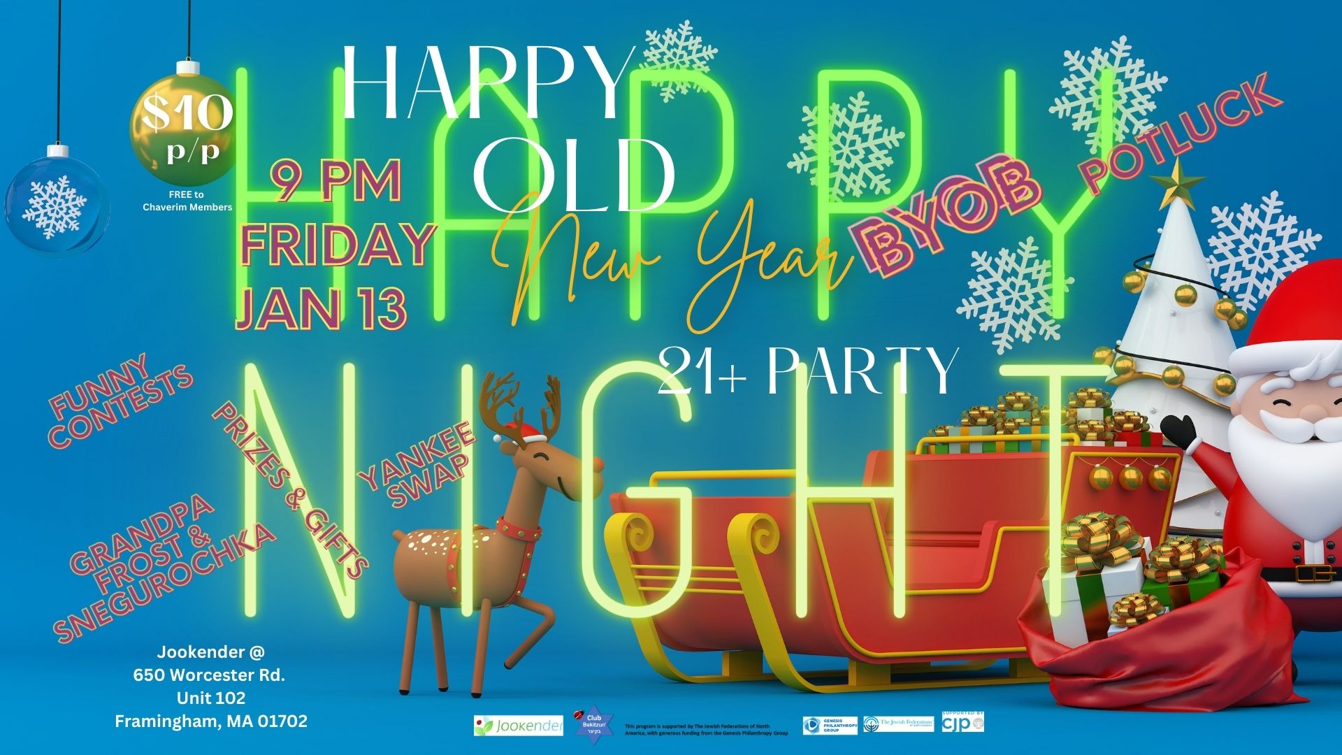 Old New Year 21+ Party
