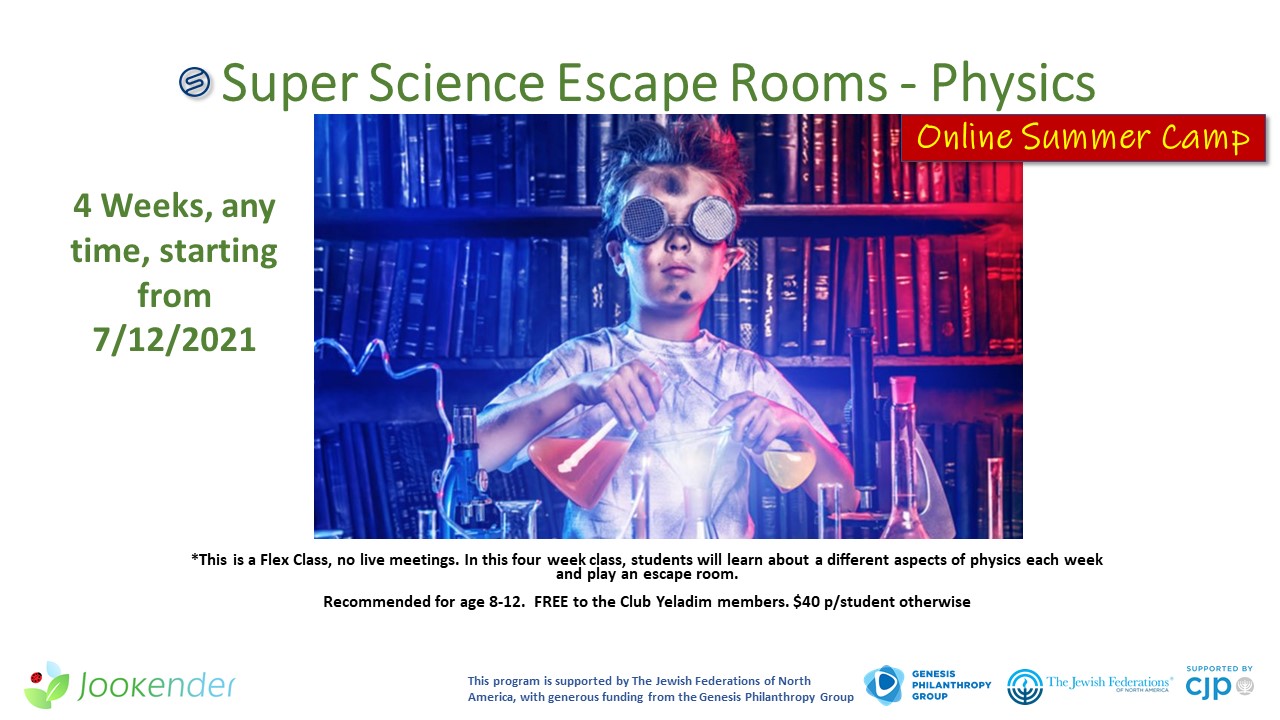 Super Science Escape Rooms - Physics