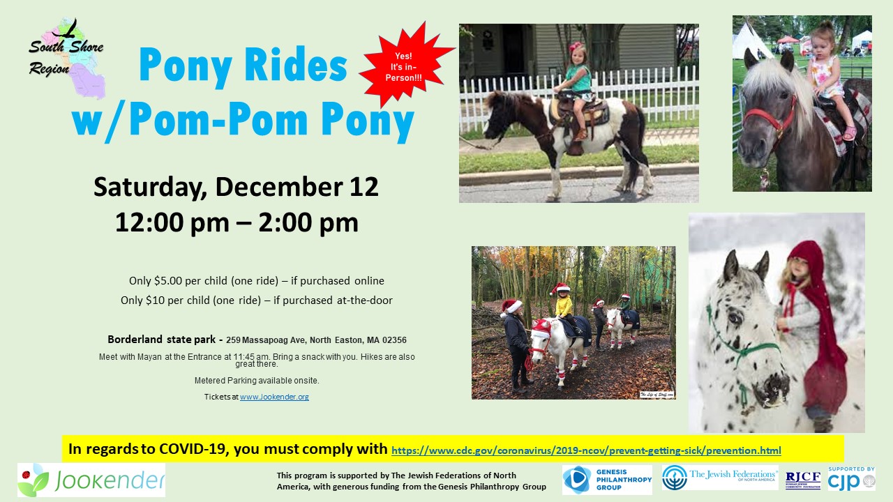 Pony Rides w/Pom-Pom Pony