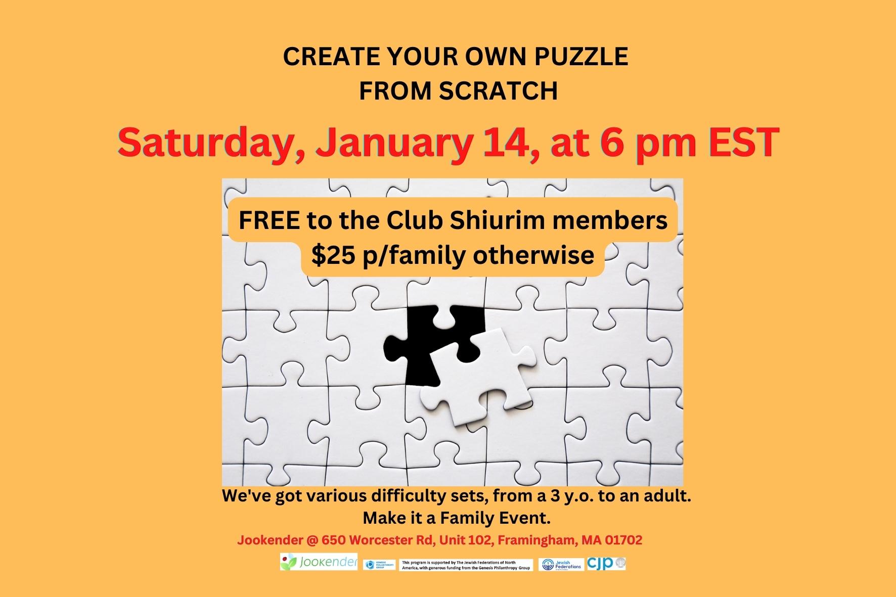 Create Your Own Puzzle