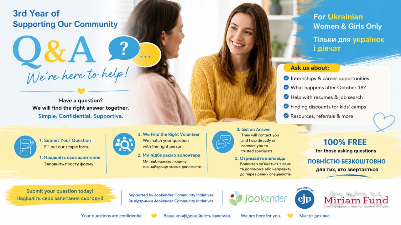 Q&A Support for Ukrainian Women & Girls