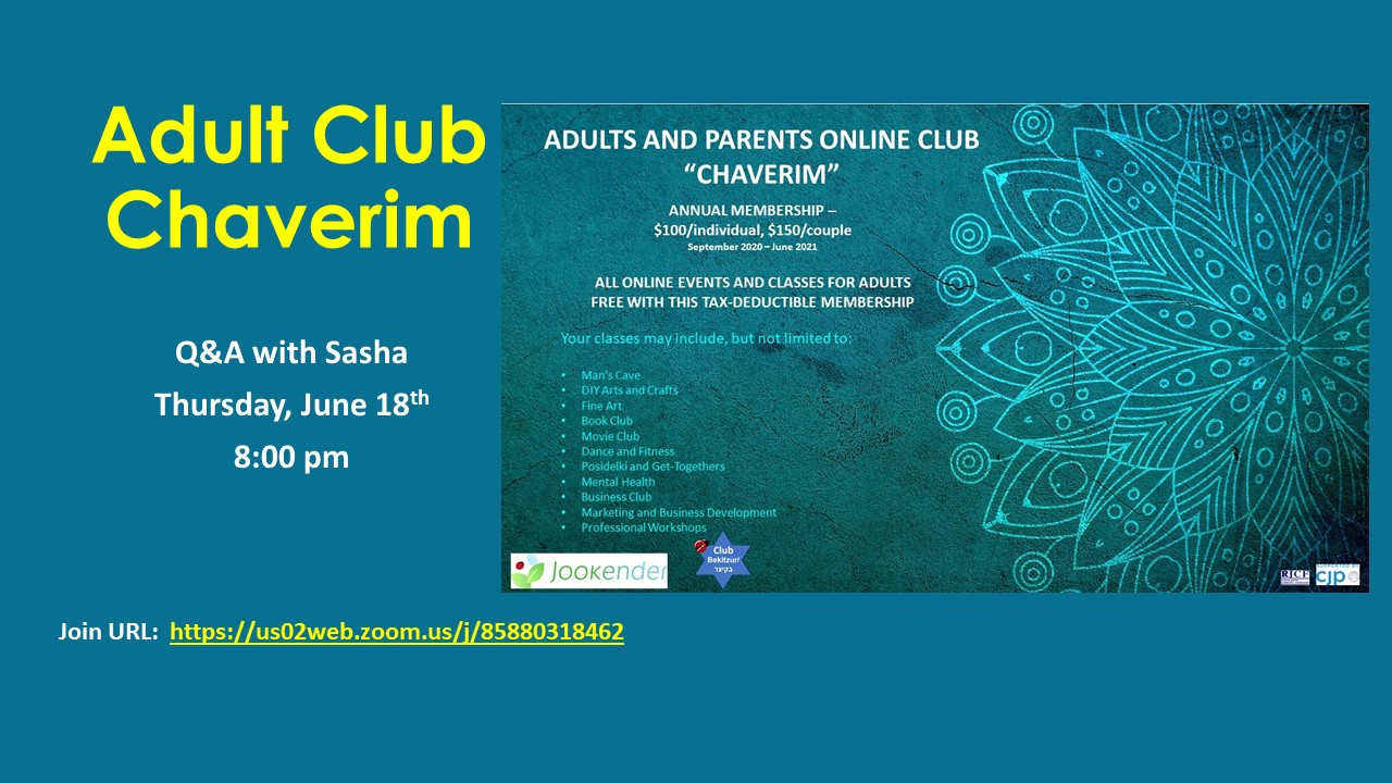 Q&A Adult Club Chaverim