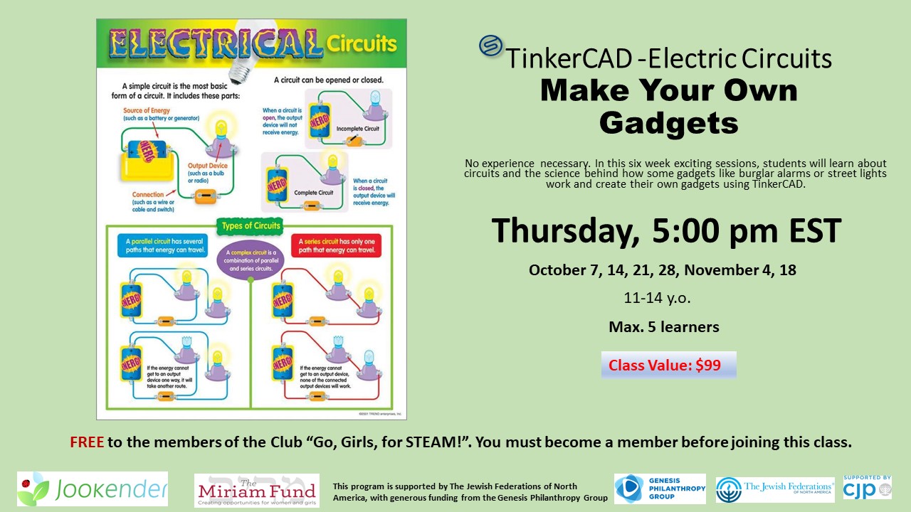 TinkerCAD - Electric Circuits