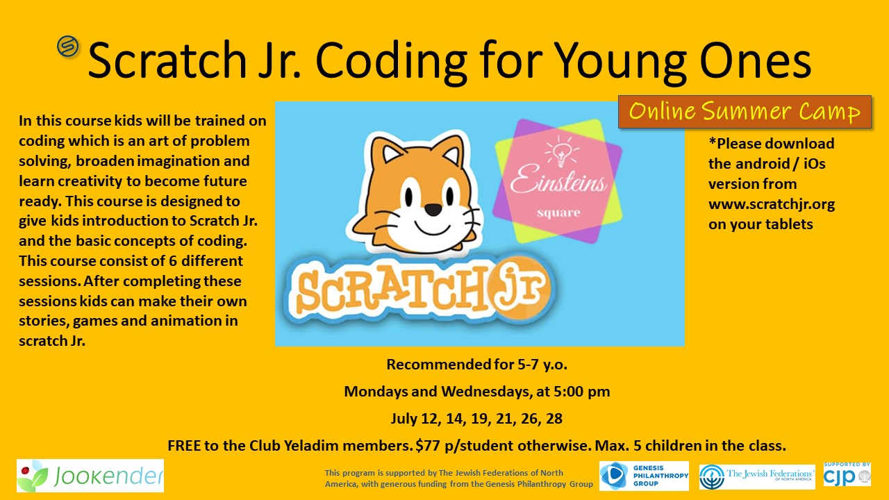 Scratch Jr. Coding for Young Ones