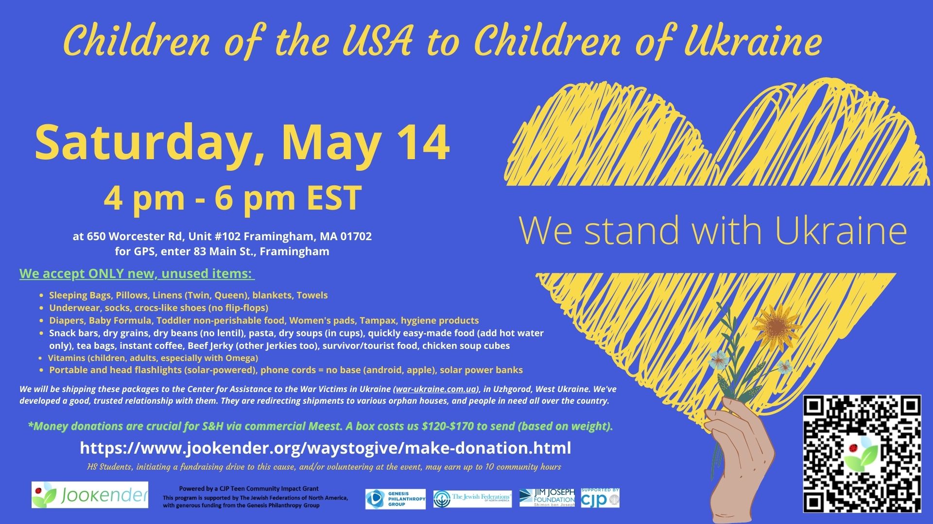 Children of the USA to Children of Ukraine