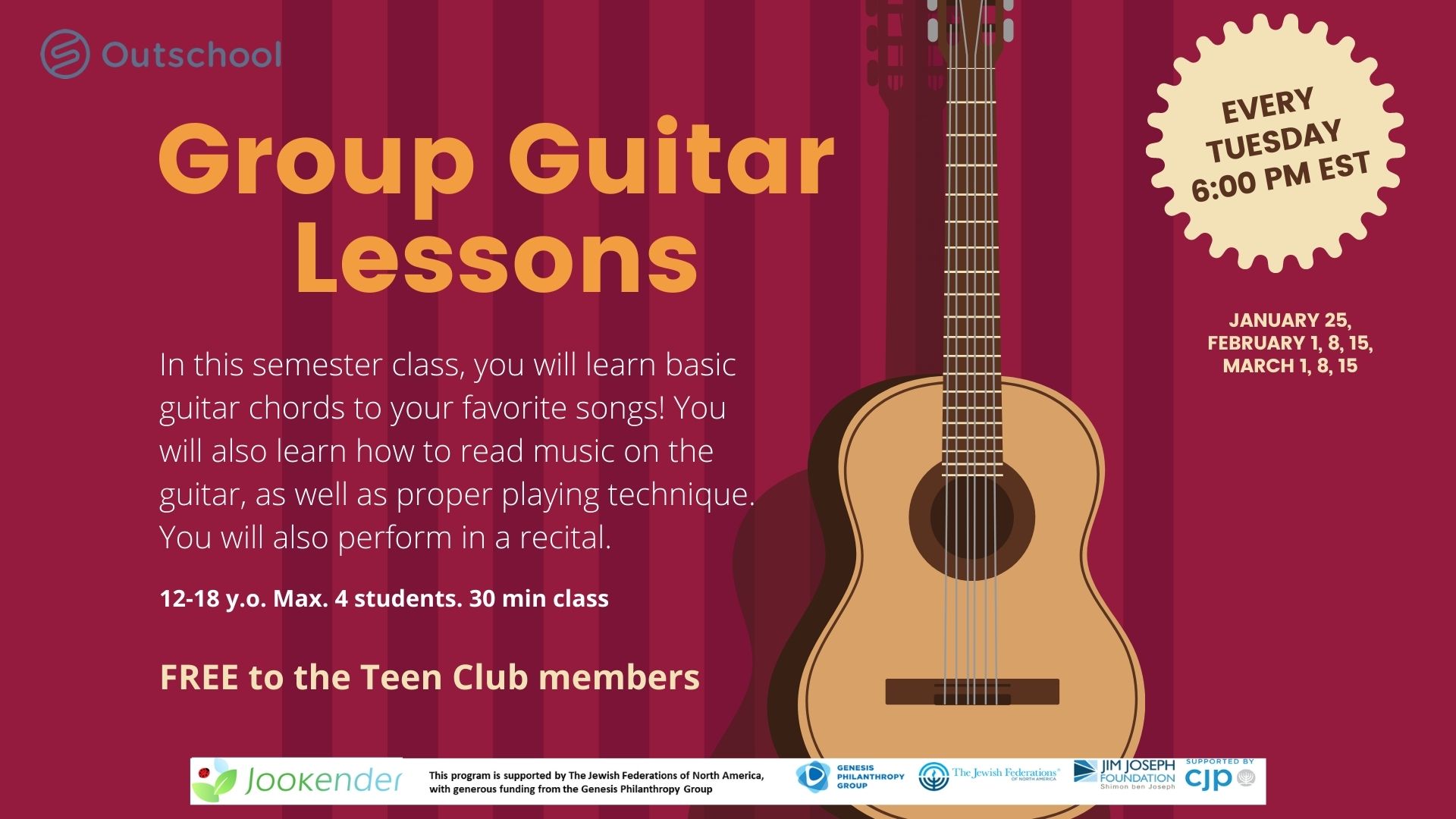 Group Guitar Lessons