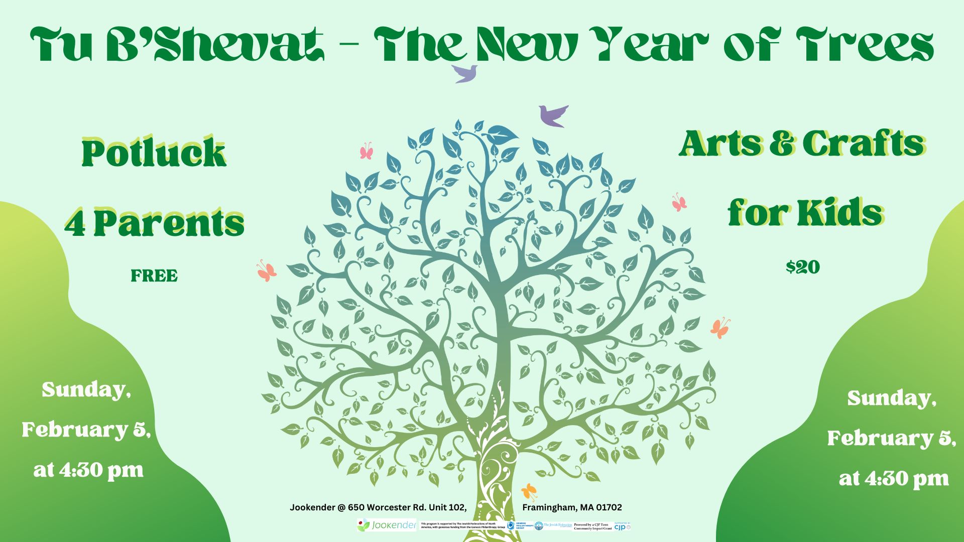 Tu B`Shevat - The New Year of Trees