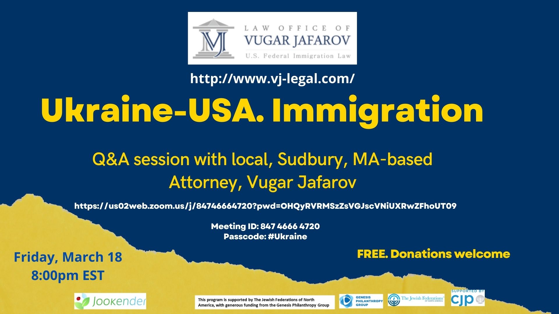 Ukraine-USA. Immigration