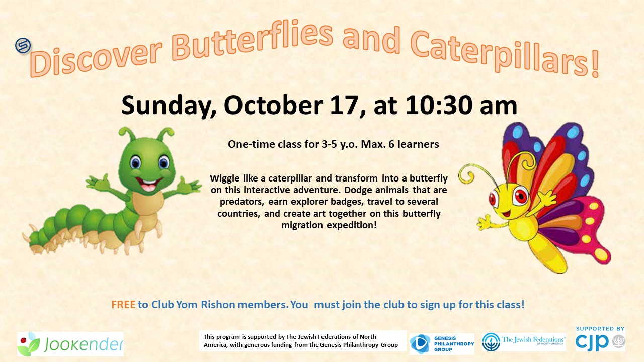 Discover Butterflies and Caterpillars!