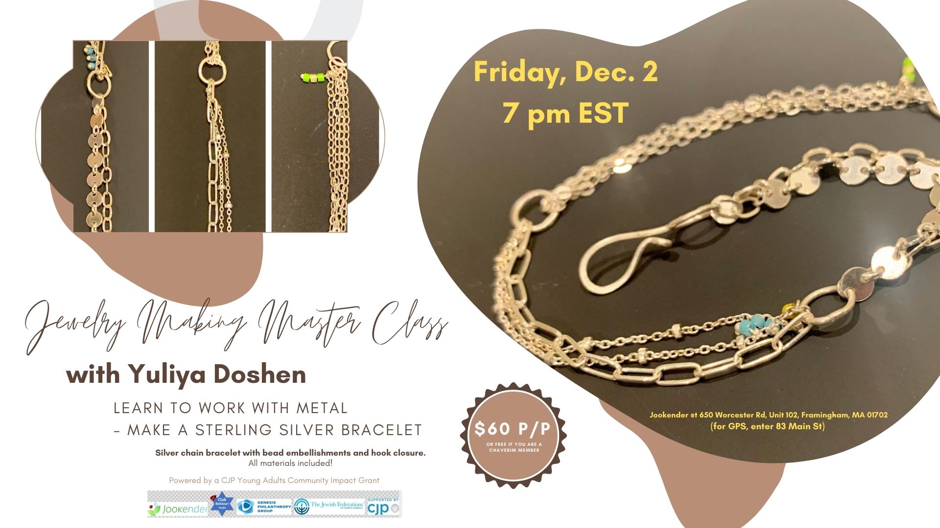 Yuliya Doshen Jewelry Class