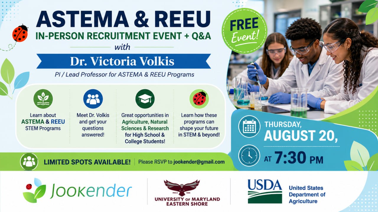 Astema & REEU In-Person Recruitment Event