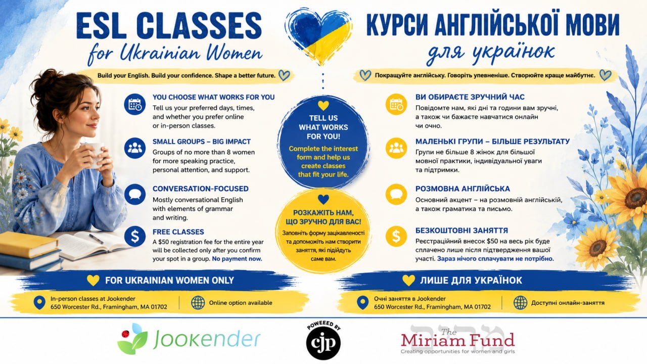 ESL Classes for Ukrainian Women