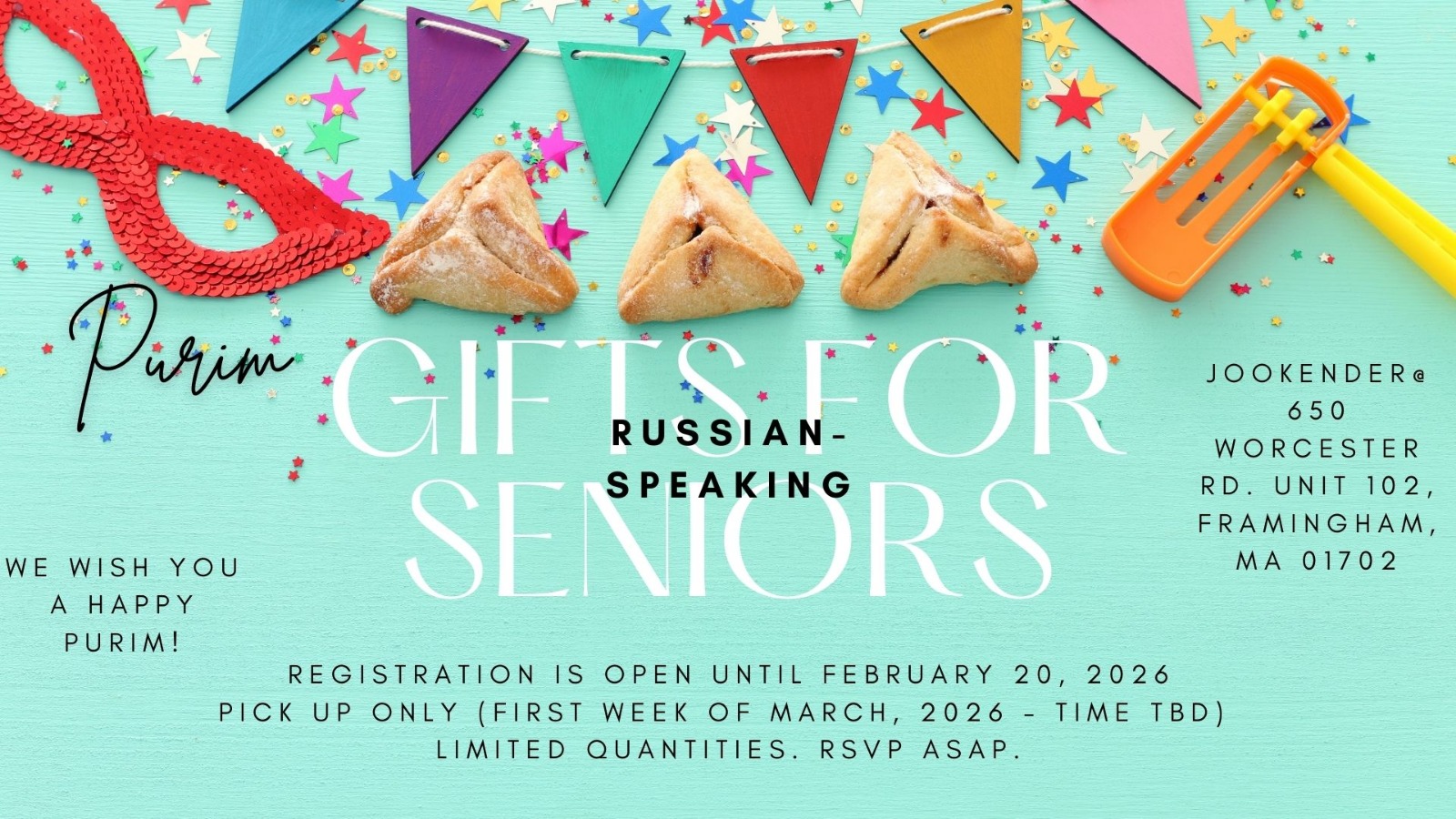 Gifts for the Russian Speaking Seniors