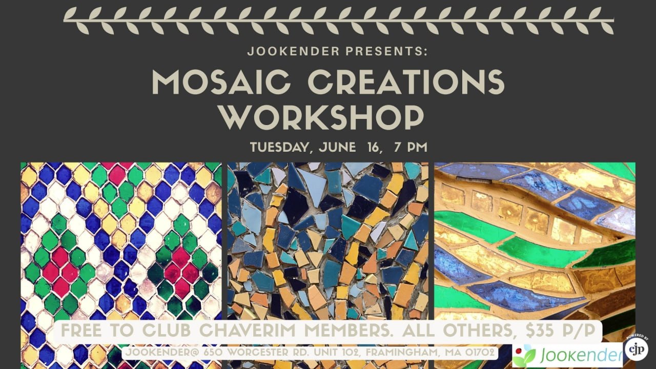 Mosaic Creations Workshop